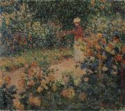 Claude Monet The Artist-s Garden at Giverny oil painting on canvas